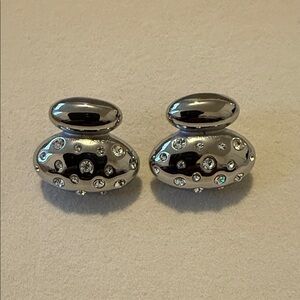 Elegant Silver Stud Earrings